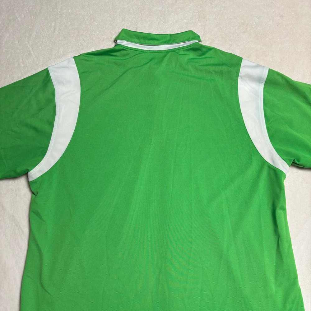 Masters Tech Mens Polo Shirt Size XXL Green Golf Short Sleeve Performance - Picture 7 of 10